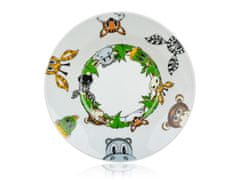 Banquet Otroški jedilni set KAMARÁDI Z DŽUNGLE 3-delni keramični