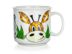 Banquet Otroški jedilni set KAMARÁDI Z DŽUNGLE 3-delni keramični