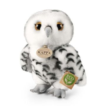 Rappa Plišena sova bela 25 cm