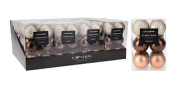 STREFA Božični okrasek BALL premera 6cm HN, BAD mix (12 kosov)