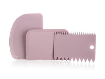 Banquet Lopatka za peko CULINARIA plastična, PINK set 3 kosi.