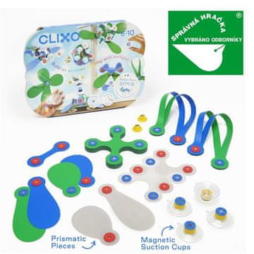 Rappa Gradbeni set CLIXO Okno - magnetno, 24 kosov