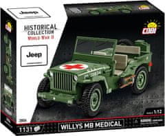 Cobi 2806 Willys MB ambulance 1:12, 1131 k