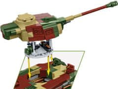 Cobi 2592 Druga svetovna vojna PzKpfw IV Ausf. G, 1:28, 1107 k, 1 f