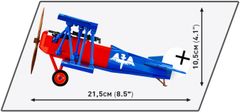 Cobi 2994 Fokker D VII iz velike vojne, 1:32, 255 k, 1 f
