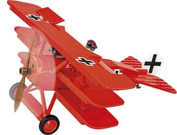 Cobi 2996 Velika vojna Fokker Dr. I Red Baron, 1:32, 206 k, 1 f
