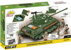 Cobi 3118 II. svetovna vojna Sherman M4A2E8, 1:35, 880 KM, 5 f