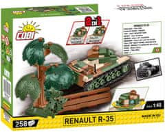 Cobi 2719 II WW Renault R-35, PL/FR 2 v 1, 1:48, 258 KM
