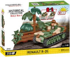Cobi 2719 II WW Renault R-35, PL/FR 2 v 1, 1:48, 258 KM