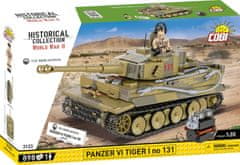 Cobi 3123 II. svetovna vojna Tiger št. 131, 1:35, 869k, 1 f