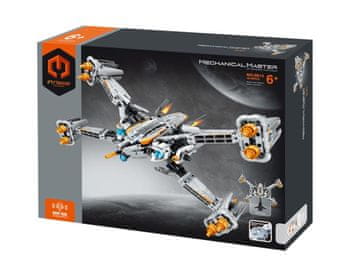 Gradbeni set iM.MASTER vesoljska ladja z mehanskim pogonom iz plastike 1018 kosov