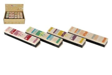 Teddies Lesena harmonika 13cm 4 barve v blistru