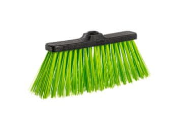 Metla 27cm plastika, vlakna PET 11cm, za palico z grobo nitjo