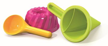 Androni Set za pesek z lijakom za mešanje