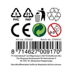 Teddies Avto s klančino iz plastike 9cm