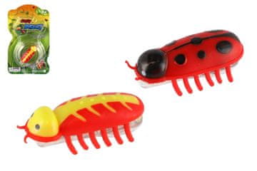 Teddies Hrošč na bateriji plastika 4,5cm 2 vrsti