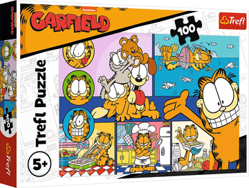 Trefl Leni Garfield Puzzle 100 kosov 41x27,5cm