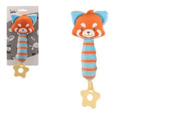 Teddies Piščalka/igralka lisica plišasta 24cm na kartici