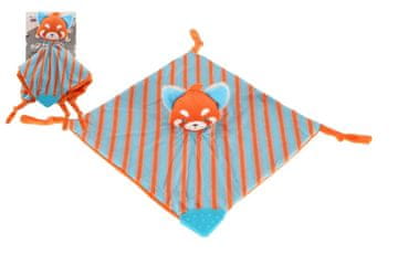 Teddies Zobna igrača lisica pliš 25x25cm na kartici