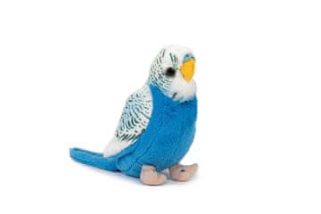 Teddies Angel volneni pliš 13cm modri 0m+