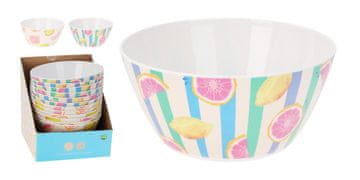 Skleda 25cm, 4l melaminska skleda z motivom sadja