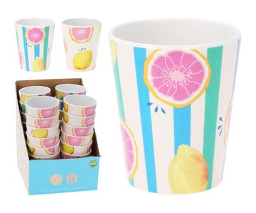 Skodelica 350 ml melaminski motiv sadja