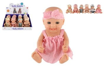 Teddies Lutka/dojenček z mehkim telesom iz plastike 20 cm