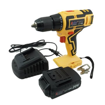 Vrtalnik Aku 20V 2,0Ah v kovčku GANGSTART z baterijo in polnilnikom ASIST