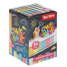 Teddies Krede 36 kosov bele + barvne 8cm 24m+