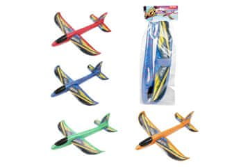 Teddies Letalo za metanje iz stiropora 39 cm