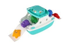 Teddies Čoln/prikolica v vodi, plastika z dodatki v mreži