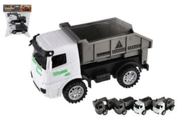 Teddies Gradnja avtomobila 2 kosa plastike 15 cm na vztrajniku