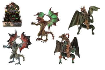 Teddies Slika zmaj iz plastike 12x16cm