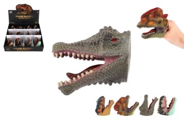 Teddies Gumijasta lutka z glavo dinozavra 5x10cm