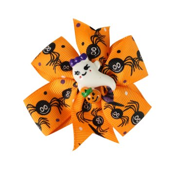 Sponka za lase oranžni duh