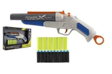 Pištola/Pištola za naboje iz pene plastika 38cm + naboje iz pene