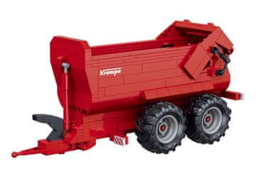 BRIXIES Plus 222.719 Krampe Halfpipe - prikolica s samopostrežnim vozilom, 411 KM