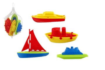 Kopalni set 4 kosi plastike v mreži 10x13cm 18m+