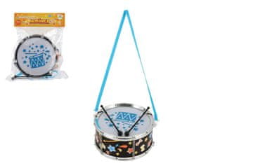 Plastični boben/paličica 23x10cm s trakom in paličicami