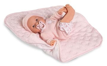 Antonio Juan 14365 BIMBA - utripajoča otroška lutka z zvoki - 37 cm