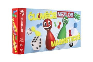 Človek, ne jezi se magnetna plastična namizna igra