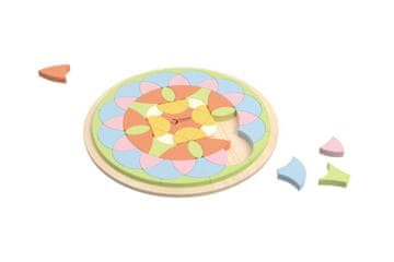 Sestavljanka mandala les