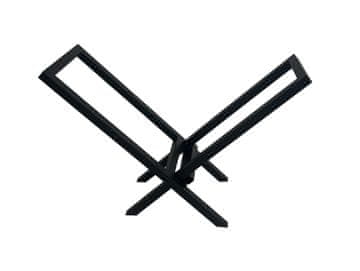 Stojalo za drva 57x25,5x40cm BLACK