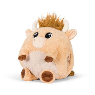Cozy Noxxiez HW748 Highland Cow - Topel plišasti vzglavnik 3 v 1