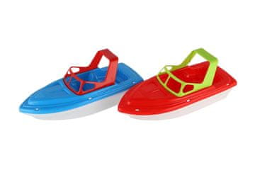 Čoln / Čoln v vodi plastika 2 barvi 11x28cm