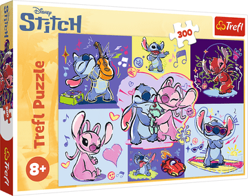 Trefl Puzzle Lilo&Stitch: Crazy Stitch 300 kosov