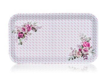 Pladenj 29,5x16,5cm ROSE melamin