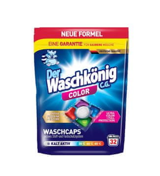 Tablete za pranje WASCHKÖNIG COLOR 0,6kg, 32 odmerkov