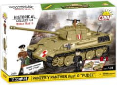 Cobi 2655 Druga svetovna vojna Panzer V Panther Ausf. G "Pudel", 1:28, 1133 k, 2 f