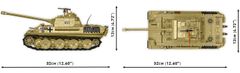 Cobi 2655 Druga svetovna vojna Panzer V Panther Ausf. G "Pudel", 1:28, 1133 k, 2 f